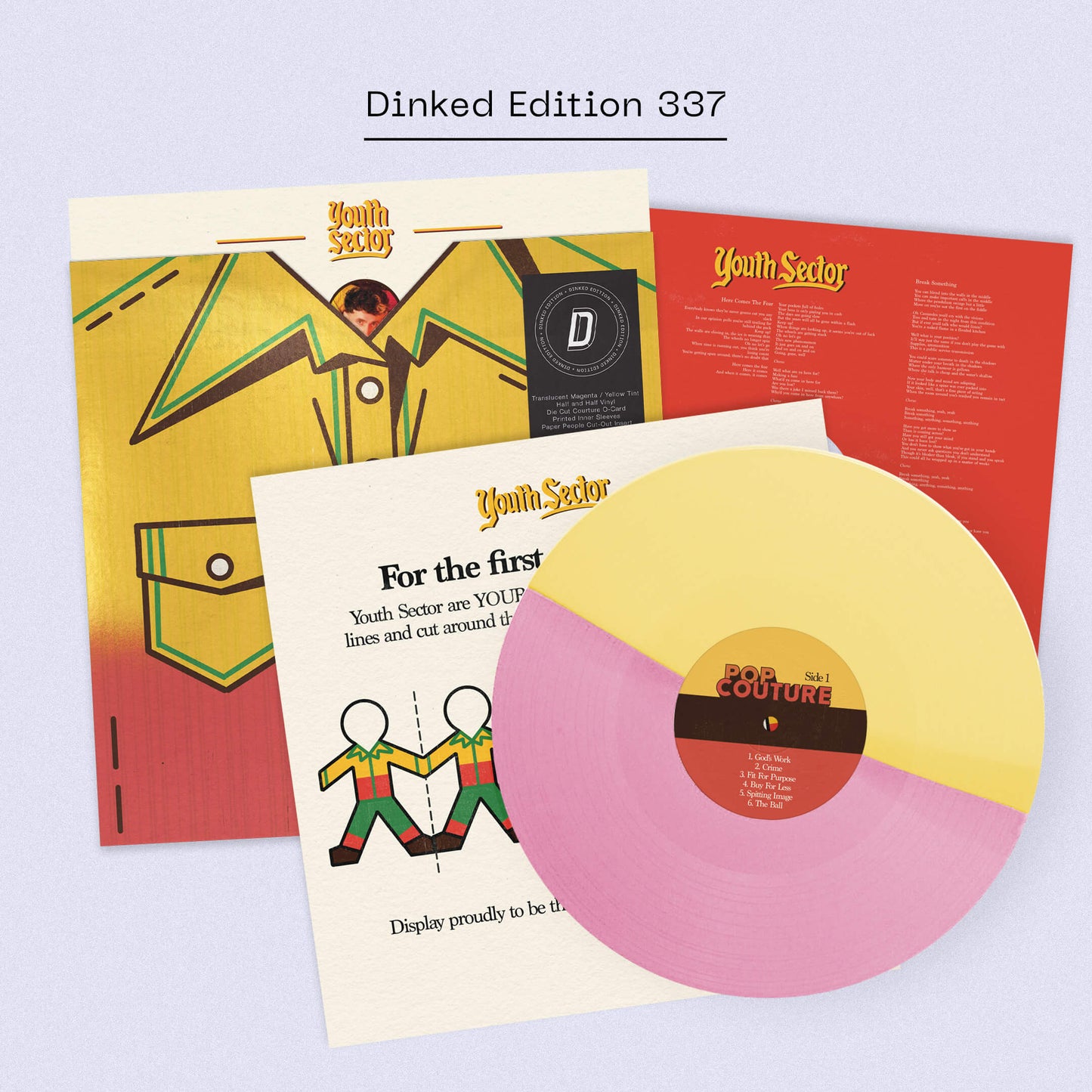 PRE-ORDER: Youth Sector - Dinked Special Edition LP - 12" Half and Half