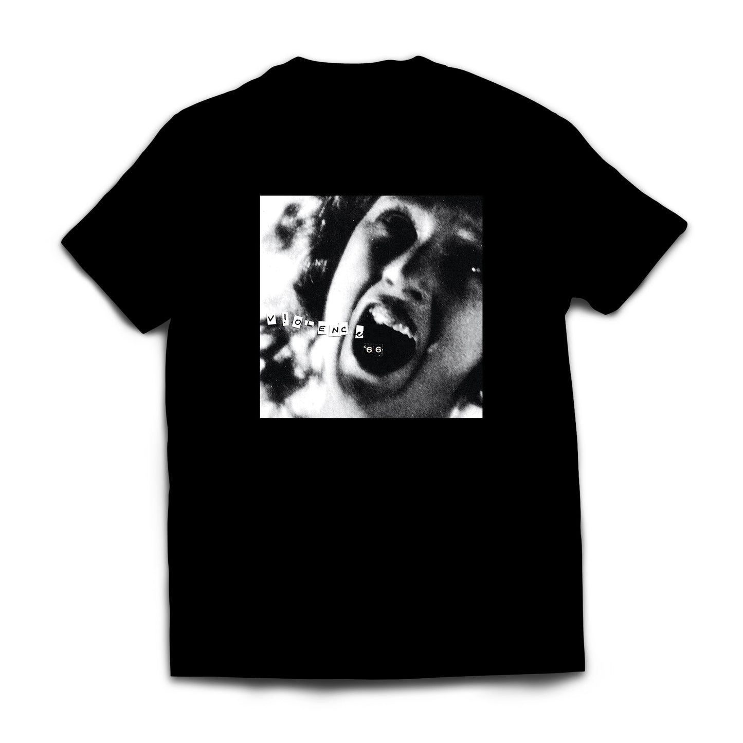 Annie-Dog Violence T-Shirt on Black