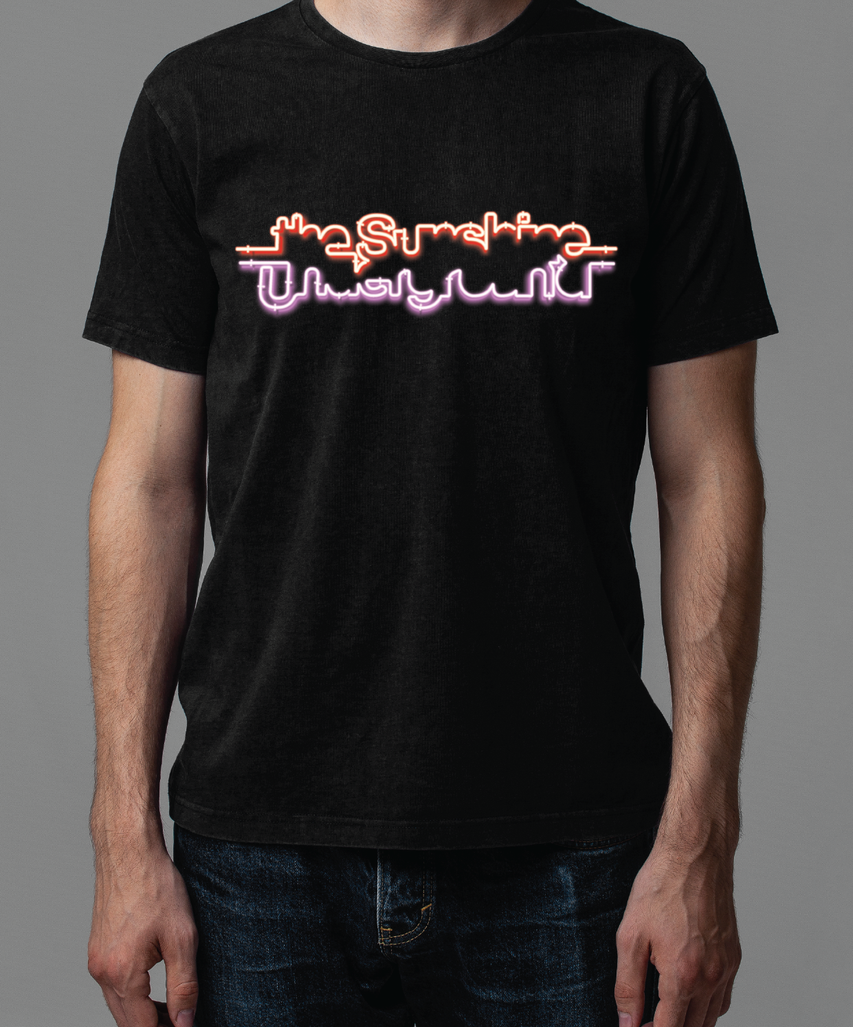 The Sunshine Underground - Logo Black T Shirt
