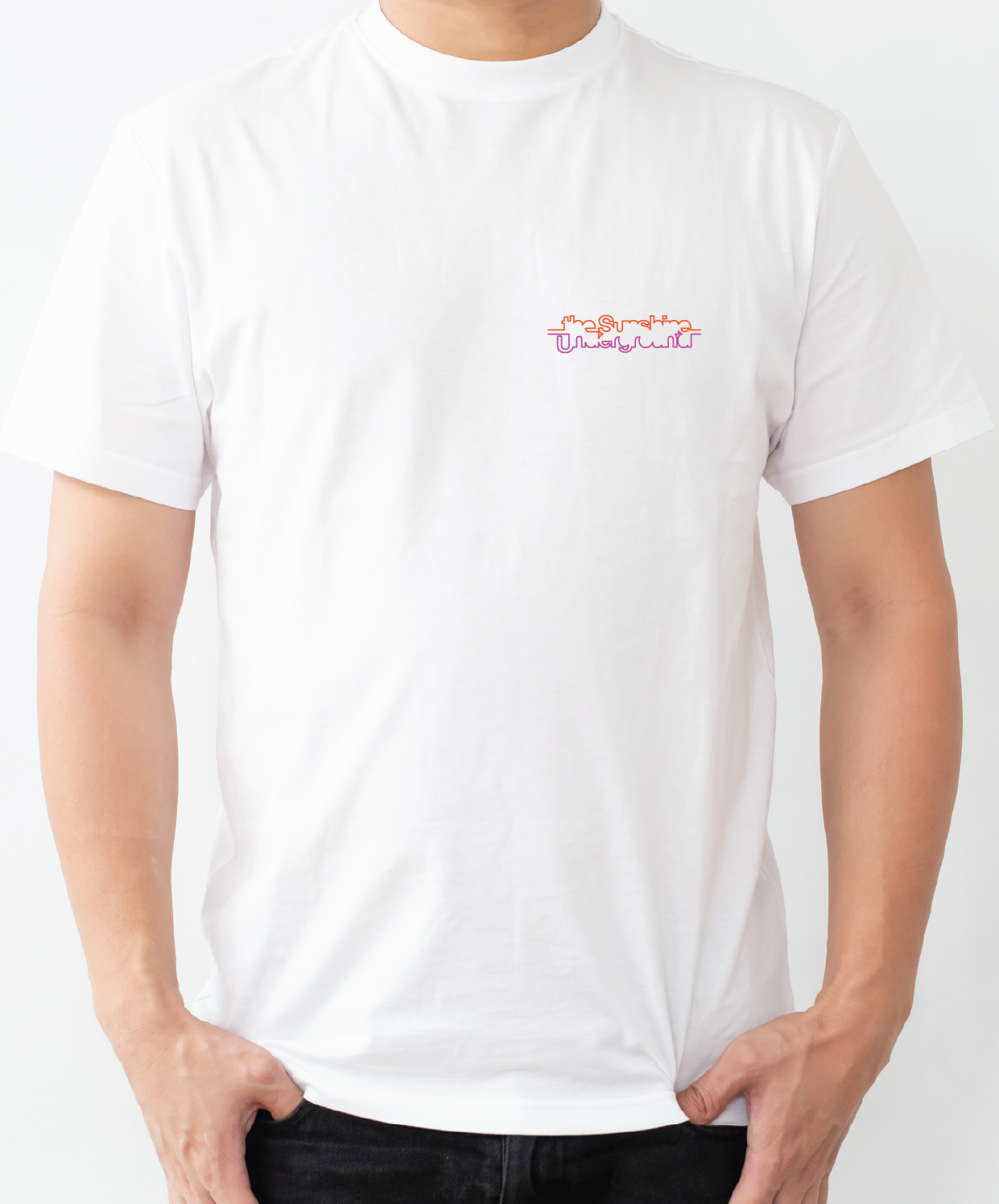 The Sunshine Underground - Logo White T Shirt