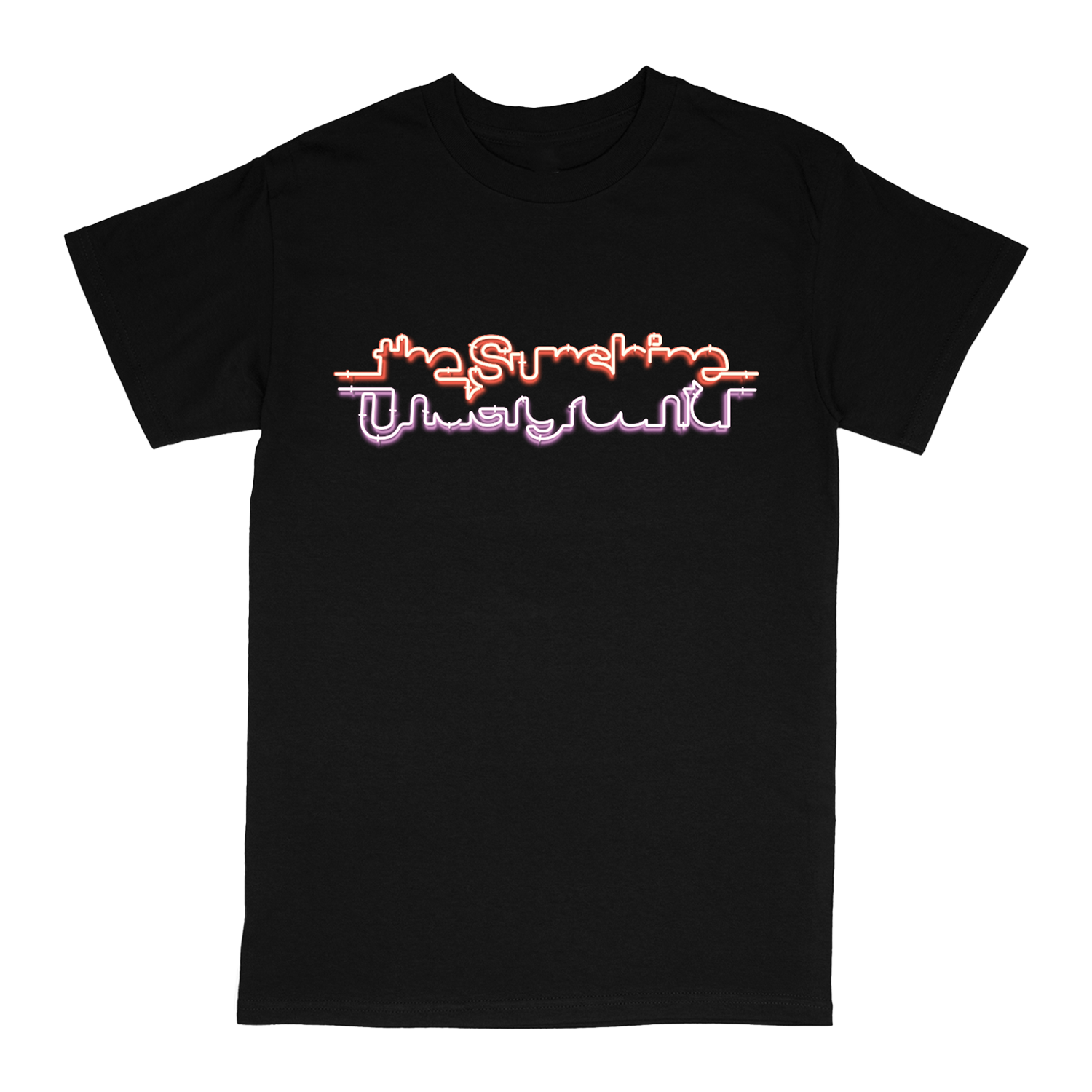The Sunshine Underground - Logo Black T Shirt