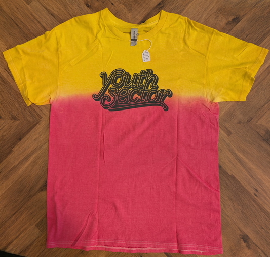 Youth Sector - Dip-Dyed Logo Design T-shirt