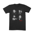 Ellur 4 Face T-Shirt on Black