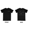 The Pigeon Detectives - Still Not Sorry - (Double Sided Print) Black T-shirt