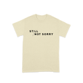 The Pigeon Detectives - Still Not Sorry - (Single Sided Print) Cream T-shirt