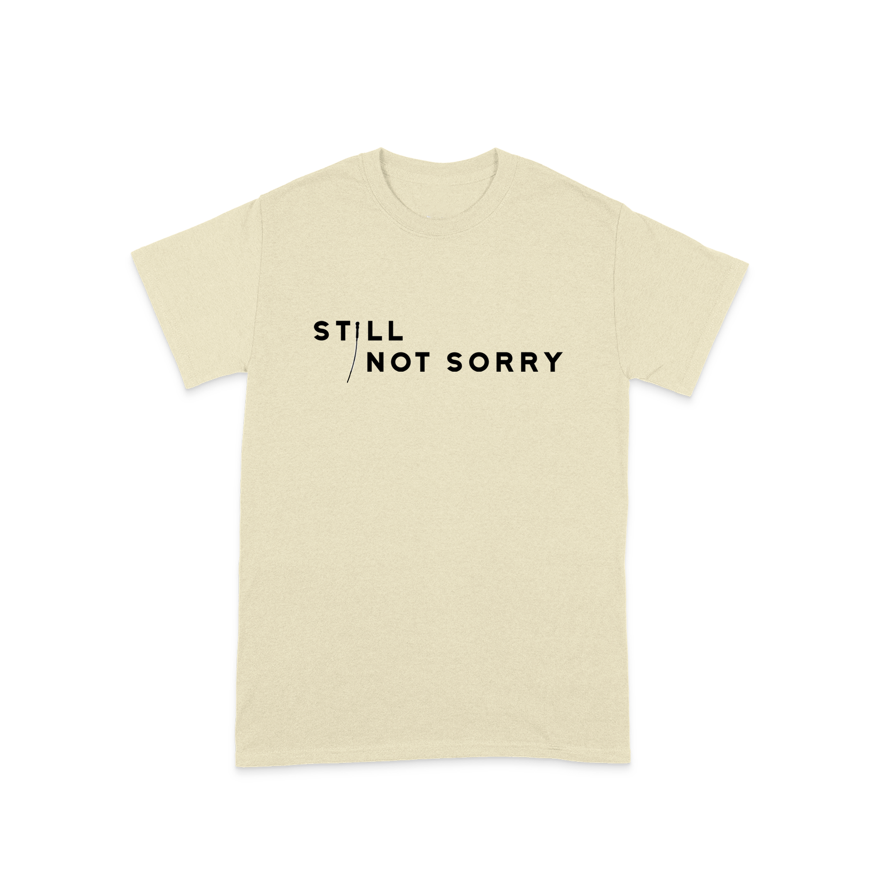 The Pigeon Detectives - Still Not Sorry - (Single Sided Print) Cream T-shirt