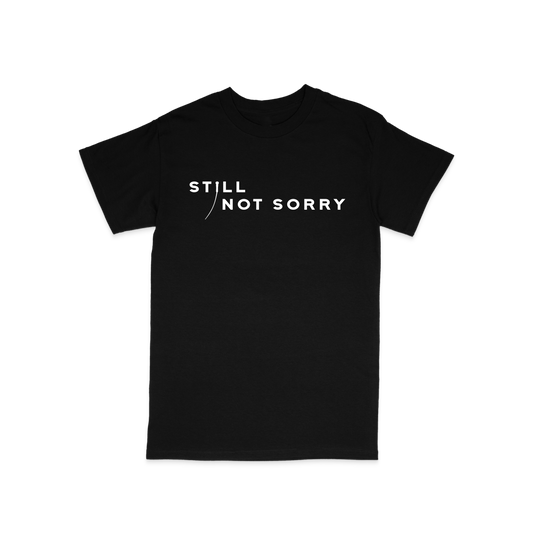 The Pigeon Detectives - Still Not Sorry Black T-shirt