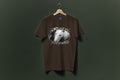 Green Gardens - Thistlesifting T-Shirt on Brown