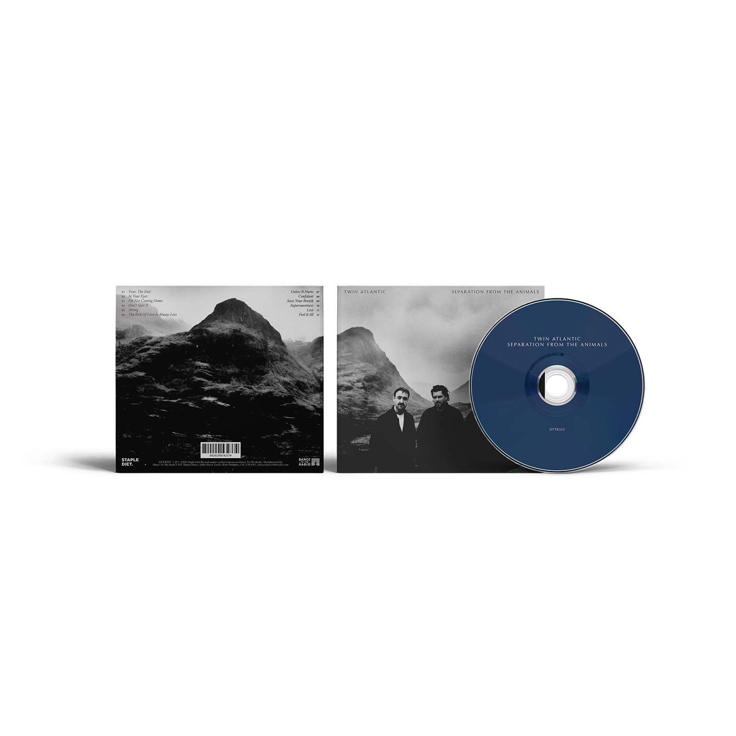 Twin Atlantic - Separation from the Animals - Digipak CD